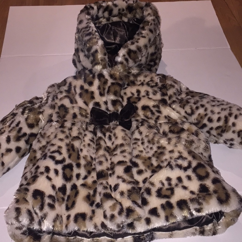 Toddler cheetah jacket